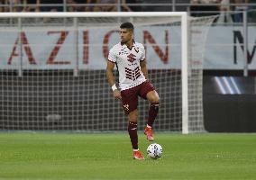 Italian soccer Serie A match - AC Milan vs Torino FC