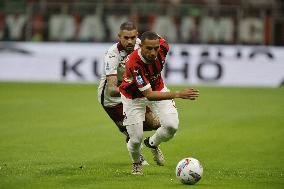 Italian soccer Serie A match - AC Milan vs Torino FC