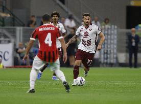 Italian soccer Serie A match - AC Milan vs Torino FC