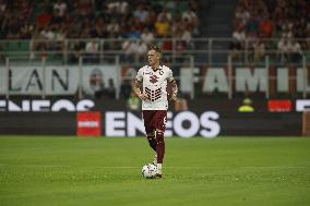 Italian soccer Serie A match - AC Milan vs Torino FC