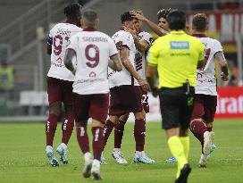 Italian soccer Serie A match - AC Milan vs Torino FC