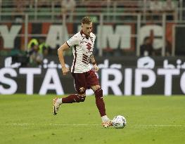 Italian soccer Serie A match - AC Milan vs Torino FC