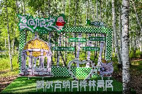 Erguna Birch Forest Scenic Spot in Hulunbuir