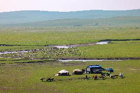 The Meandering Morgele River in Hulunbuir