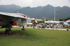 Northwestern Polytechnical University Outdoor Aircraft Show in Xi'an