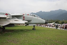 Northwestern Polytechnical University Outdoor Aircraft Show in Xi'an