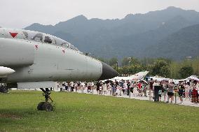 Northwestern Polytechnical University Outdoor Aircraft Show in Xi'an