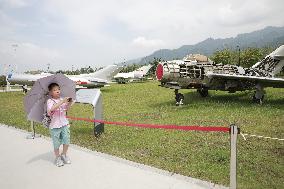 Northwestern Polytechnical University Outdoor Aircraft Show in Xi'an