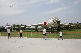 Northwestern Polytechnical University Outdoor Aircraft Show in Xi'an