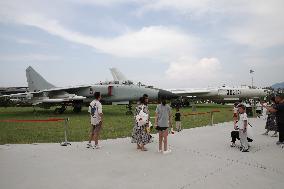 Northwestern Polytechnical University Outdoor Aircraft Show in Xi'an