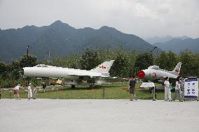 Northwestern Polytechnical University Outdoor Aircraft Show in Xi'an