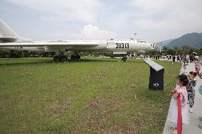 Northwestern Polytechnical University Outdoor Aircraft Show in Xi'an