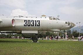 Northwestern Polytechnical University Outdoor Aircraft Show in Xi'an