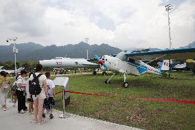 Northwestern Polytechnical University Outdoor Aircraft Show in Xi'an