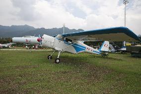 Northwestern Polytechnical University Outdoor Aircraft Show in Xi'an