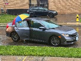 Severe Thunderstorms In Toronto, Canada