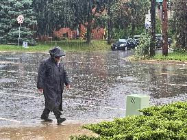 Severe Thunderstorms In Toronto, Canada