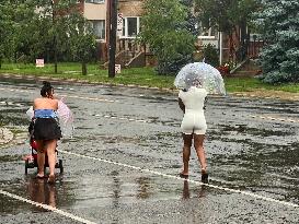 Severe Thunderstorms In Toronto, Canada