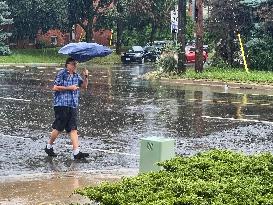 Severe Thunderstorms In Toronto, Canada