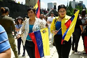 Venezuelans Protest Against Maduro After The Venezuelan Presidential Elections