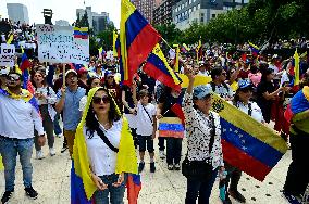 Venezuelans Protest Against Maduro After The Venezuelan Presidential Elections