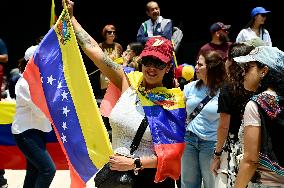 Venezuelans Protest Against Maduro After The Venezuelan Presidential Elections