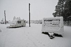 Snowfall In Springfield - New Zealand