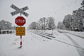 Snowfall In Springfield - New Zealand