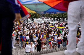 Venezuelan Protest In Porto