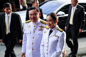 Pheu Thai Party Leader Paetongtarn Shinawatra Receives Appointment To Become Thailand's Prime Minister.