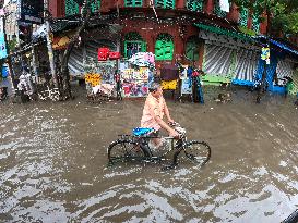 Rain Continues To Lash Kolkata