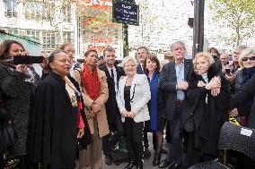 INAUGURATION DE LA PLACE HENRI SALVADOR A PARIS