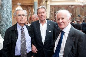 Medal ceremony at the Elysee Palace in Paris