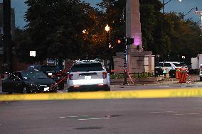 Police Involved Shooting In Chicago Leaves One Suspect Dead, One Police Officer Hurt And Two Victims Critically Wounded By The S