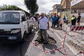 Bad Weather In The Neapolitan Area