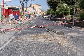 Bad Weather In The Neapolitan Area