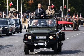 Polish Armed Forces Day Celebrated In Warsaw, Poland