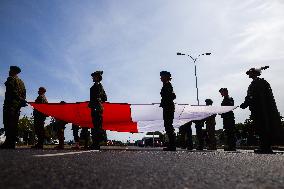 Polish Armed Forces Day Celebrated In Warsaw, Poland