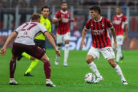 Italian soccer Serie A match - AC Milan vs Torino FC