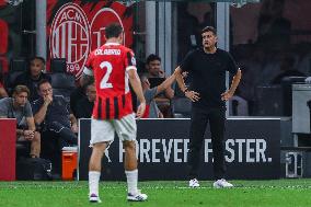 Italian soccer Serie A match - AC Milan vs Torino FC