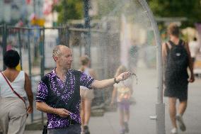 Poland Heatwave