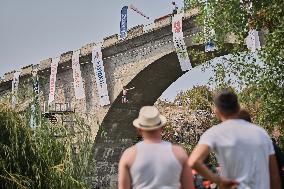 Bridge Diving Competition In Kosovo