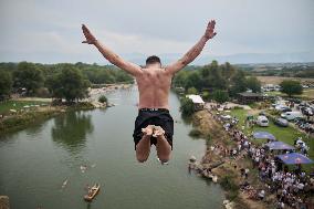 Bridge Diving Competition In Kosovo