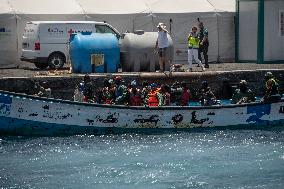 Two Cayucos With 200 Migrants Arrive On The Island Of El Hierro