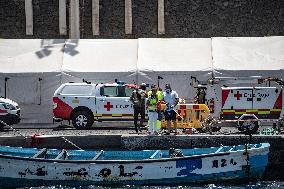 Two Cayucos With 200 Migrants Arrive On The Island Of El Hierro