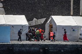 Two Cayucos With 200 Migrants Arrive On The Island Of El Hierro