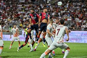 Italian soccer Serie A match - Cagliari Calcio vs AS Roma