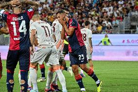 Italian soccer Serie A match - Cagliari Calcio vs AS Roma