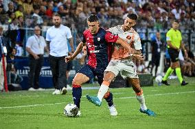 Italian soccer Serie A match - Cagliari Calcio vs AS Roma