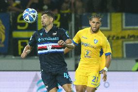 Italian soccer Serie B match - Frosinone Calcio vs UC Sampdoria